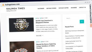 Publish Guest Post on kalingatimes.com