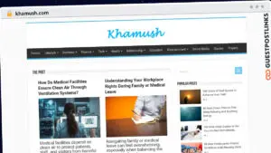 Publish Guest Post on khamush.com