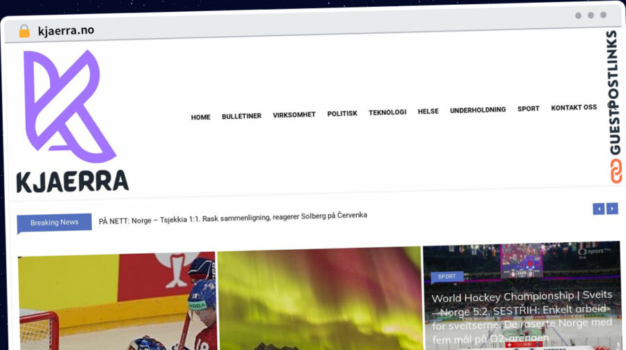 Publish Guest Post on kjaerra.no