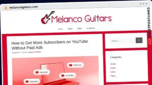 Publish Guest Post on melanconguitars.com