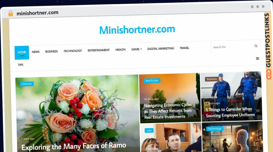 Publish Guest Post on minishortner.com