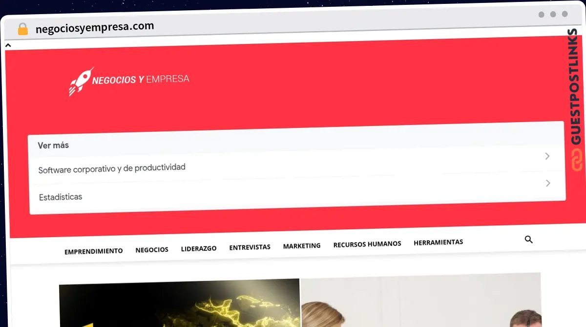 Publish Guest Post on negociosyempresa.com
