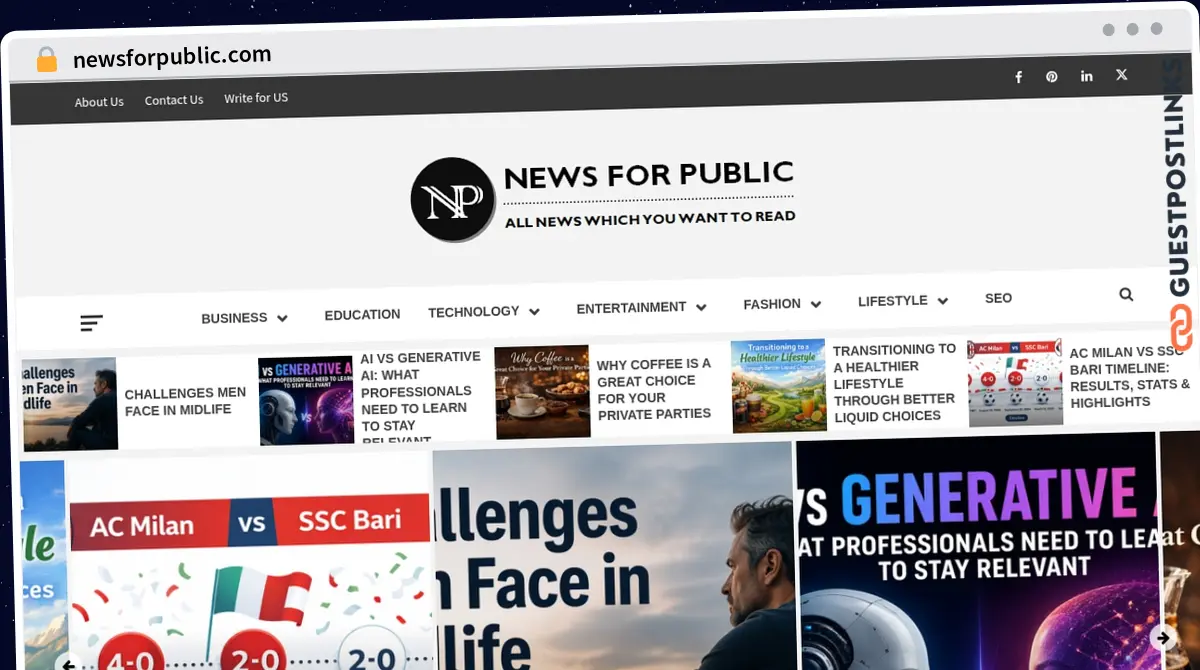 Publish Guest Post on newsforpublic.com