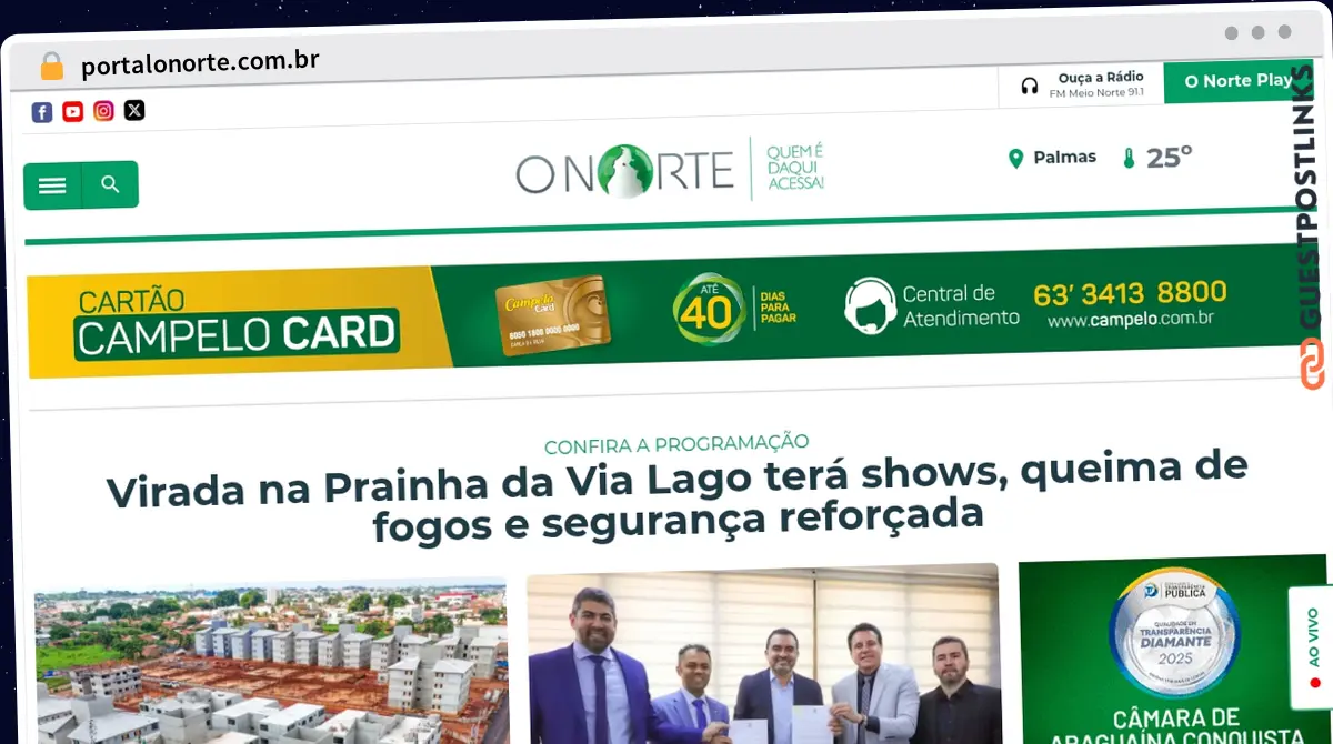 Publish Guest Post on portalonorte.com.br