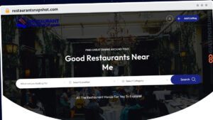 Publish Guest Post on restaurantsnapshot.com