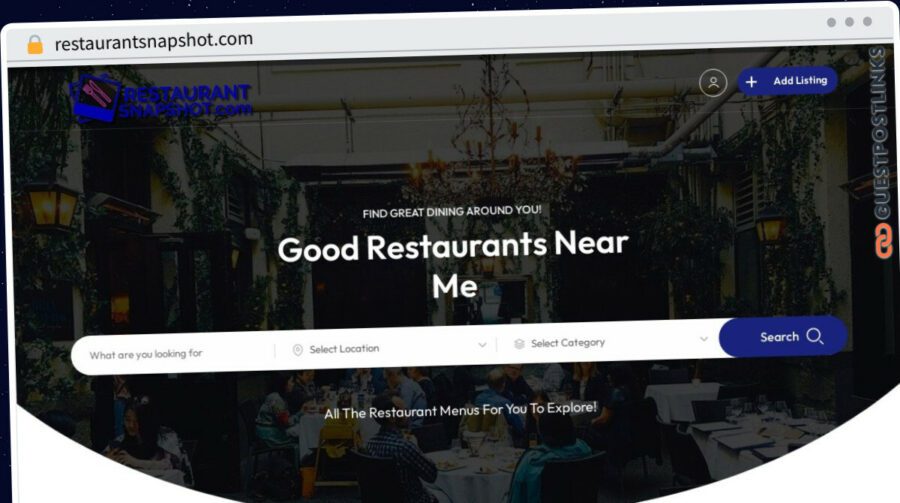 Publish Guest Post on restaurantsnapshot.com