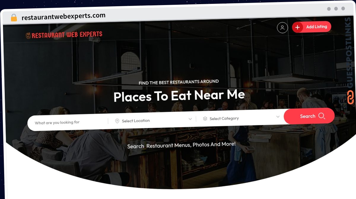 Publish Guest Post on restaurantwebexperts.com