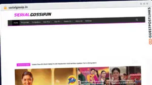 Publish Guest Post on serialgossip.in