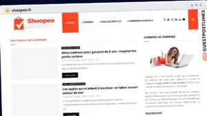 Publish Guest Post on shoopeo.fr