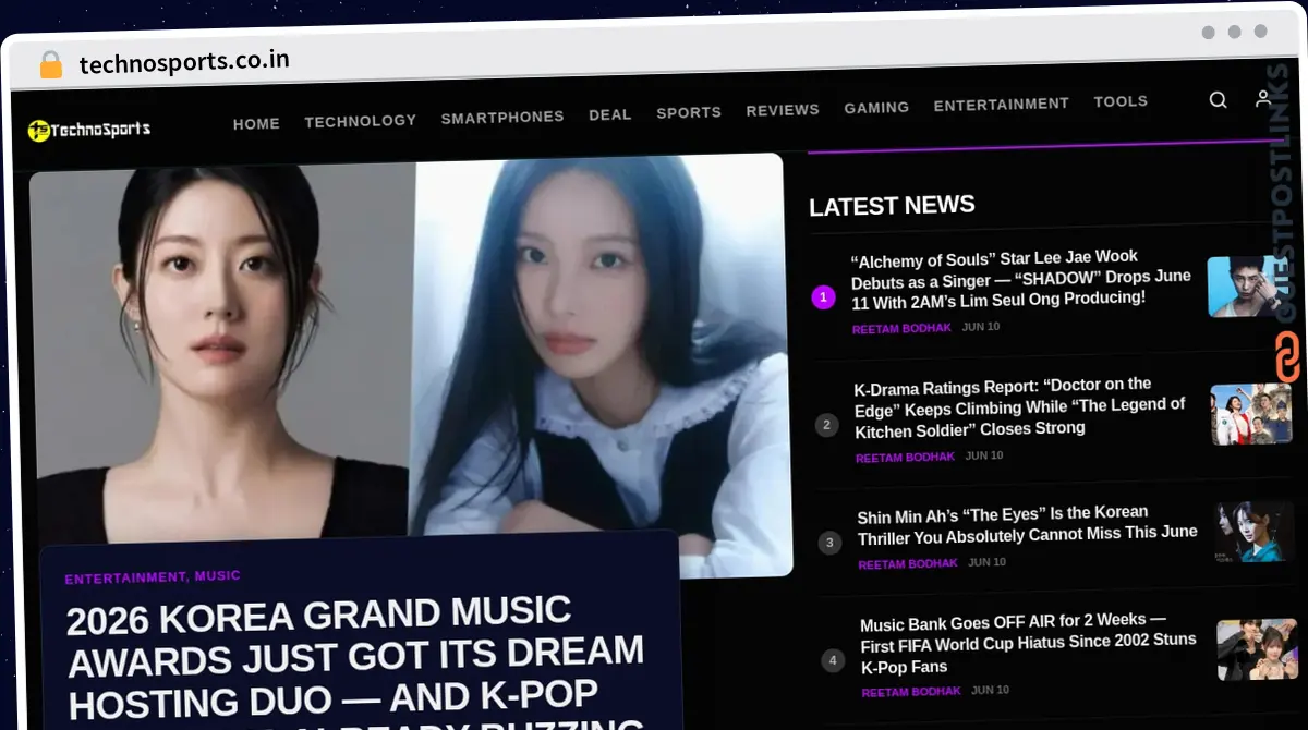 Publish Guest Post on technosports.co.in