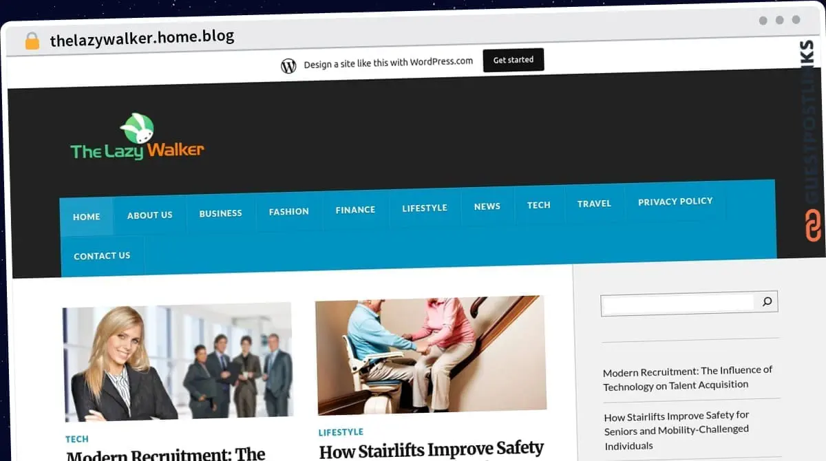 Publish Guest Post on thelazywalker.home.blog