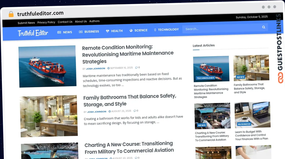 Publish Guest Post on truthfuleditor.com