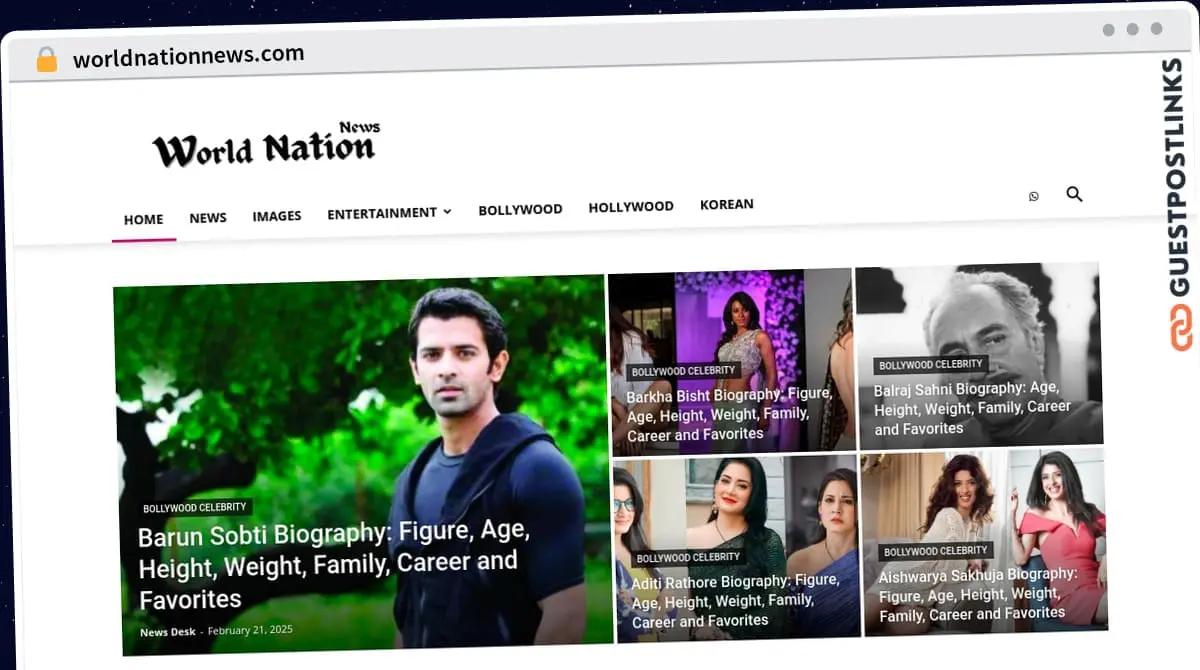 Publish Guest Post on worldnationnews.com
