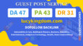 Buy Guest Post on lucykingdom.com