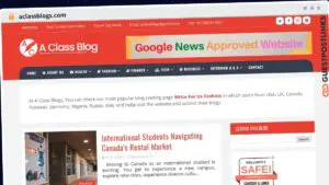 Publish Guest Post on aclassblogs.com