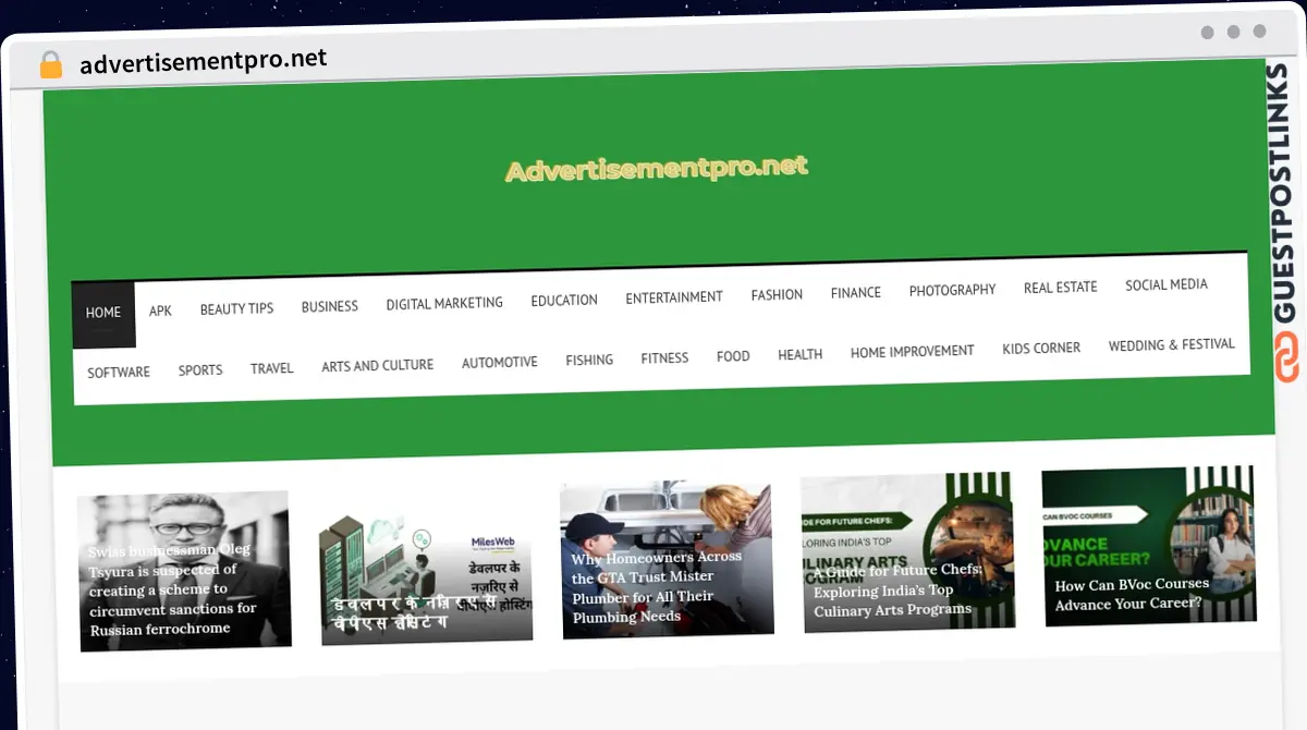 Publish Guest Post on advertisementpro.net