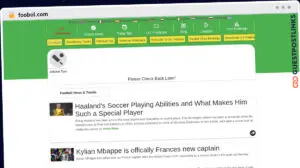 Publish Guest Post on foobol.com