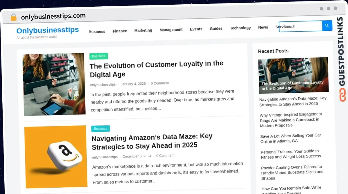 Publish Guest Post on onlybusinesstips.com