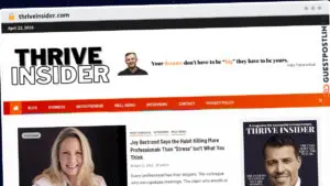 Publish Guest Post on thriveinsider.com