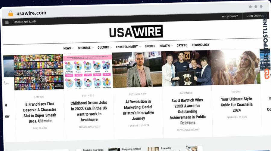 Publish Guest Post on usawire.com