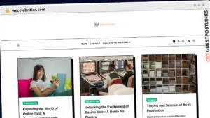 Publish Guest Post on wecelebrities.com