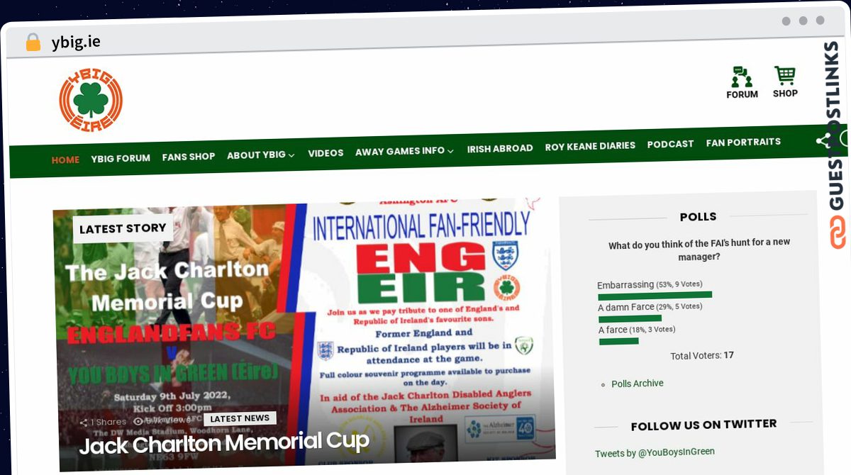 Publish Guest Post on ybig.ie