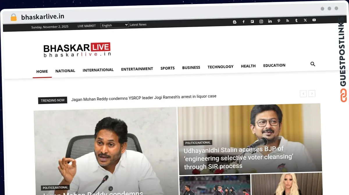 Publish Guest Post on bhaskarlive.in