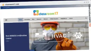 Publish Guest Post on classroom17.com