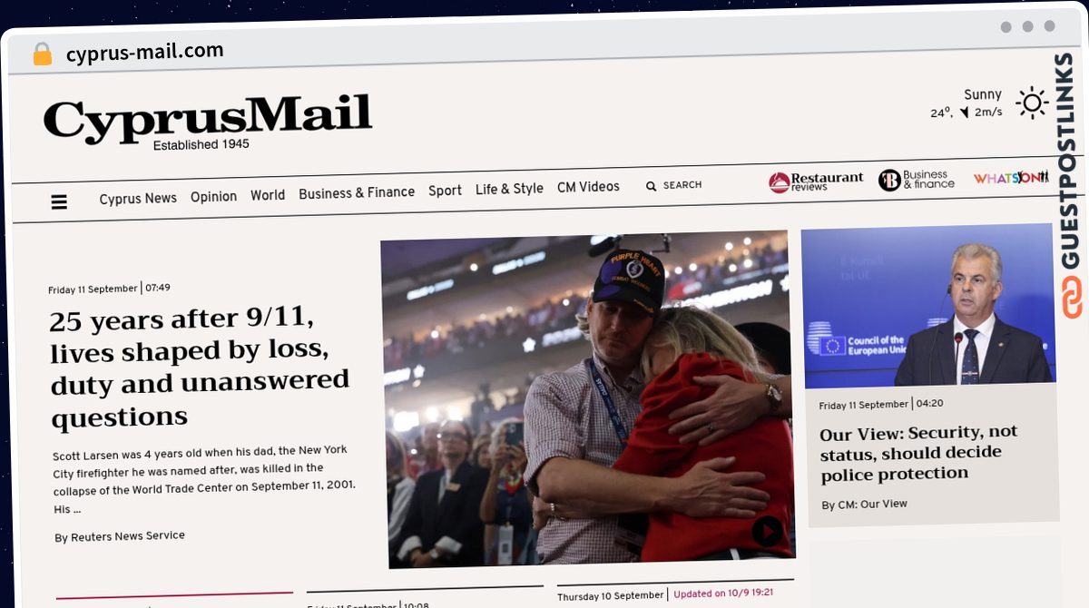 Publish Guest Post on cyprus-mail.com