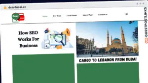 Publish Guest Post on deardubai.ae