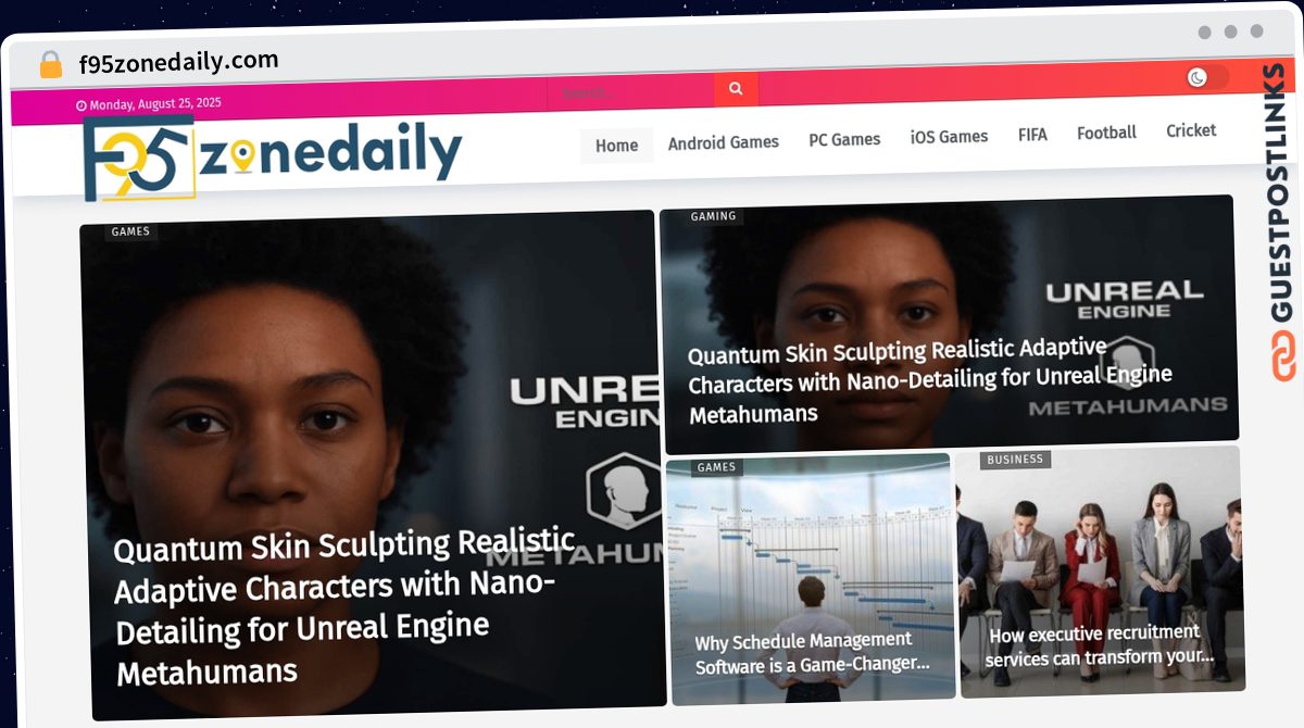 Publish Guest Post on f95zonedaily.com