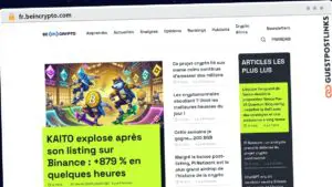Publish Guest Post on fr.beincrypto.com