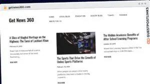 Publish Guest Post on getnews360.com