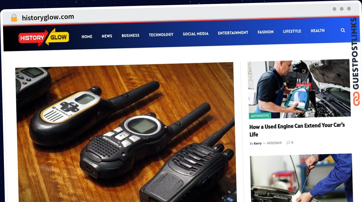 Publish Guest Post on historyglow.com