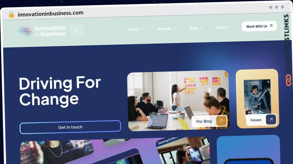 Publish Guest Post on innovationinbusiness.com