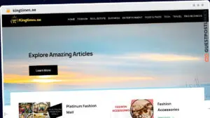Publish Guest Post on kingtimes.ae