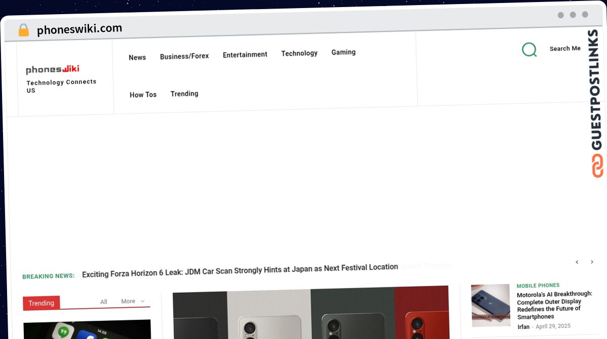 Publish Guest Post on phoneswiki.com