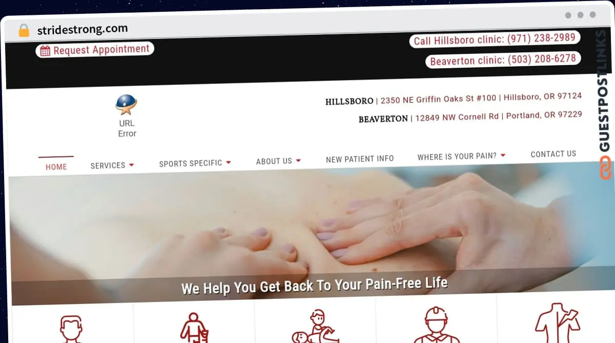 Publish Guest Post on stridestrong.com