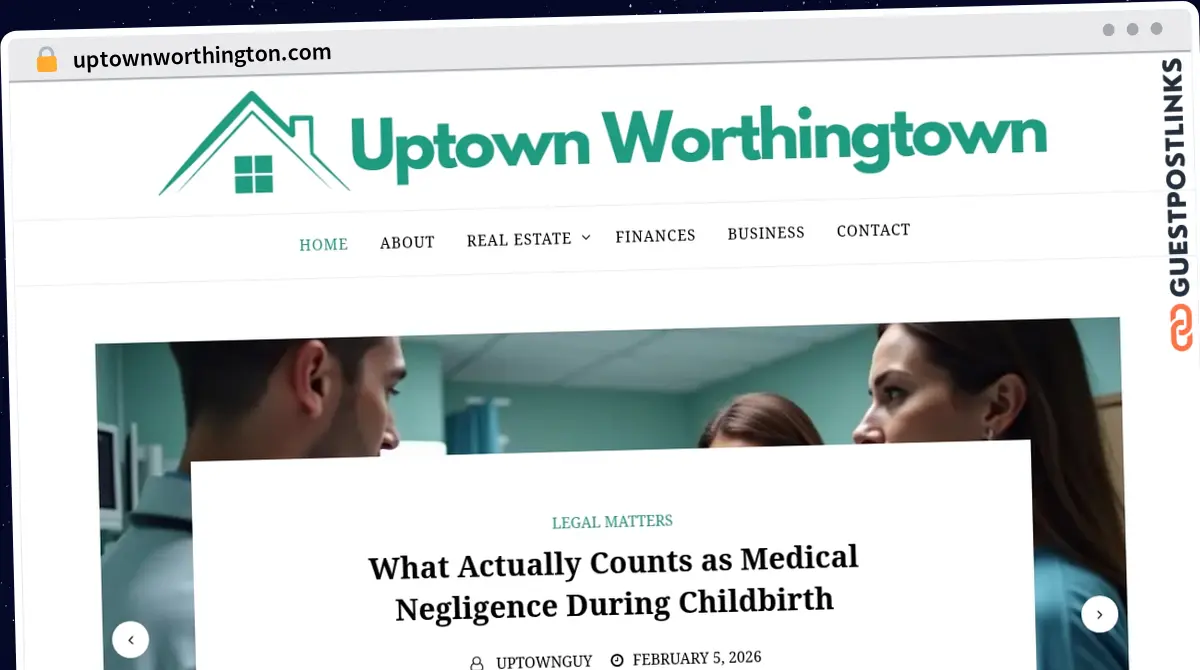 Publish Guest Post on uptownworthington.com