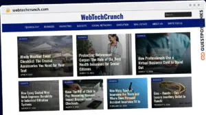 Publish Guest Post on webtechcrunch.com