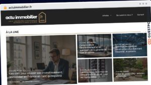 Publish Guest Post on actuimmobilier.fr