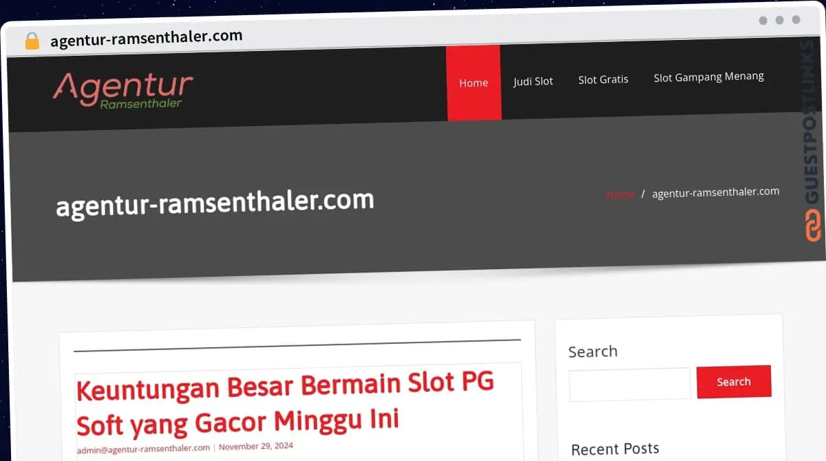 Publish Guest Post on agentur-ramsenthaler.com