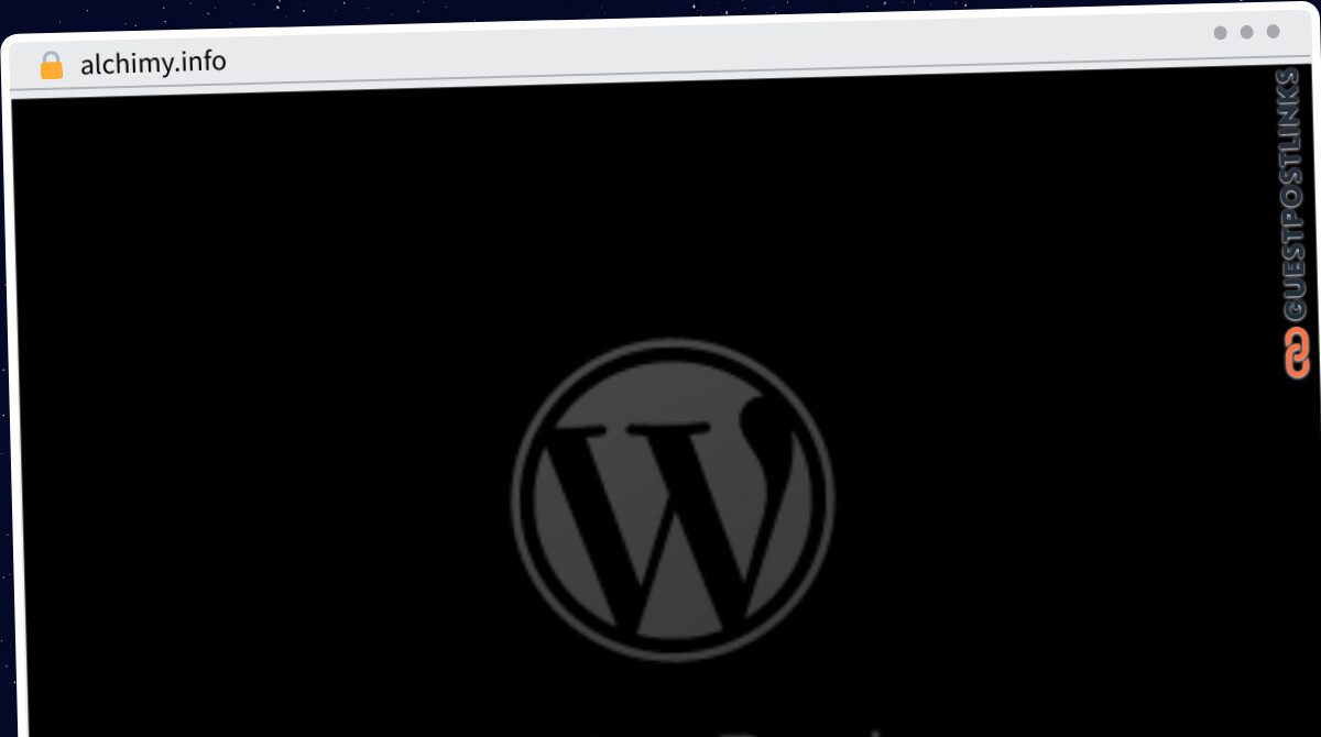 Publish Guest Post on alchimy.info