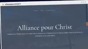 Publish Guest Post on alliancepourchrist.fr
