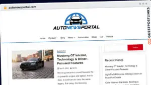Publish Guest Post on autonewsportal.com