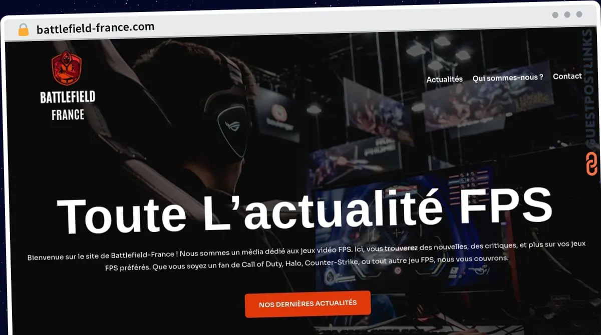 Publish Guest Post on battlefield-france.com