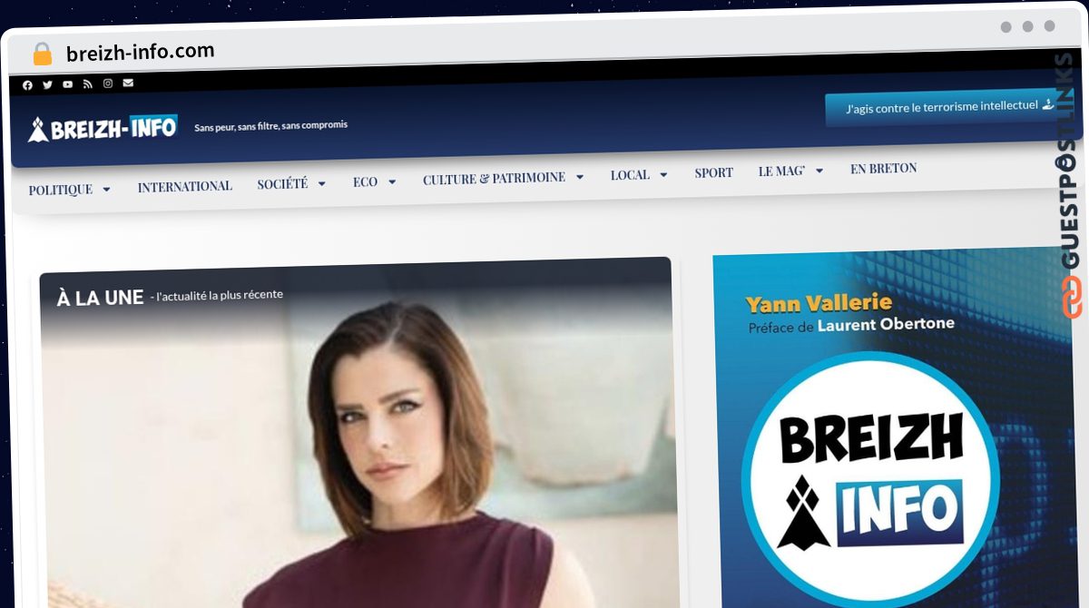 Publish Guest Post on breizh-info.com