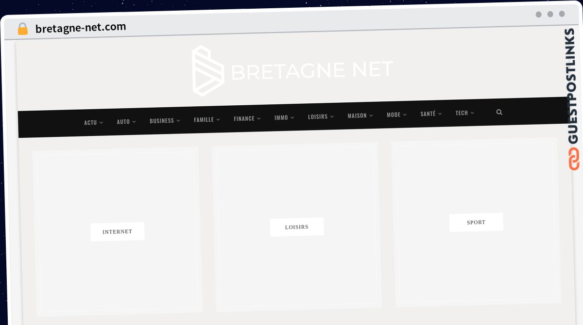 Publish Guest Post on bretagne-net.com