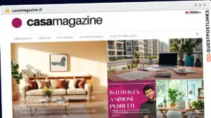 Publish Guest Post on casamagazine.it