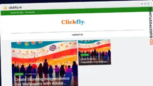 Publish Guest Post on clickfly.in